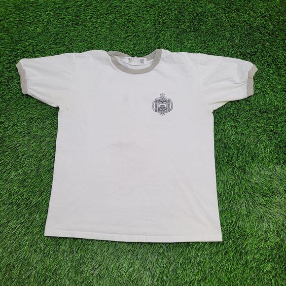 Vintage USNA Naval Academy Shirt Womens Medium 20x23 White - Picture 1 of 14